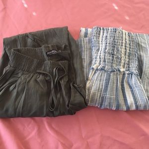 Two pants from fashion nova